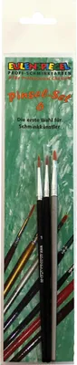 Produktbild von Eulenspiegel - Profi Pinsel-Set Set 6 - Katzenzungenpinsel, Rundpinsel