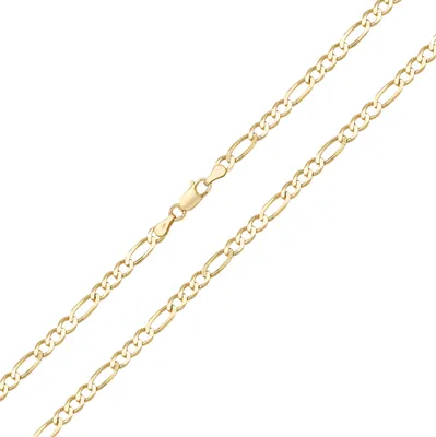 Produktbild von Wunderschön 9 Karat (375) Gold Damen - Figaro Kette - 76cm*4mm; TRS19346L30