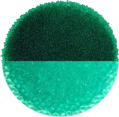 Produktbild von trendfinding 100 g Hydroperlen Deko Granulat, Korngröße 1,5-2 mm, Meergrün