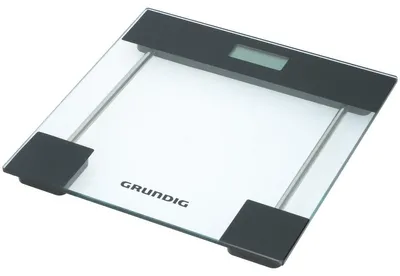 Produktbild von Grundig Digitale Glazen Personenweegschaal Transparant/Zwart