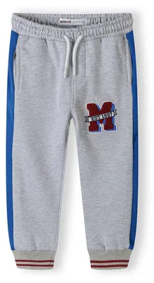 Immagine prodotto di Pantaloni da jogging Minoti, colore grigio, taglia 68, per bambini