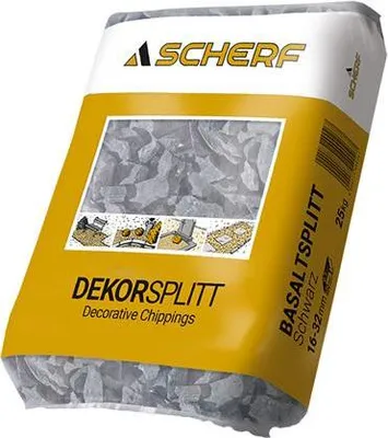 Produktbild von 25kg SCHERF-Basaltsplitt Schwarz 22-32mm