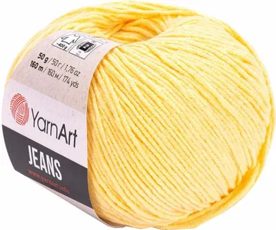Zdjęcie produktu dla Yarn Art Jeans 88 Dark Yellow Przędza dziewiarska