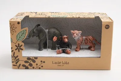 Produktbild von Comansi 13001 Dschungel Set (3 Figuren) Little Wild