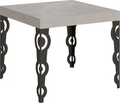 Obrázek produktu pro Rozkládací stůl 90/246x90 cm Karamay cashmere antracitové nohy