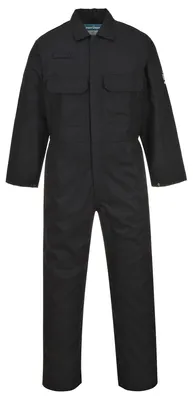 Produktbild von Portwest Flammhemmender Bizweld™ Overall, Größe: L, Farbe: Schwarz, BIZ1BKRL