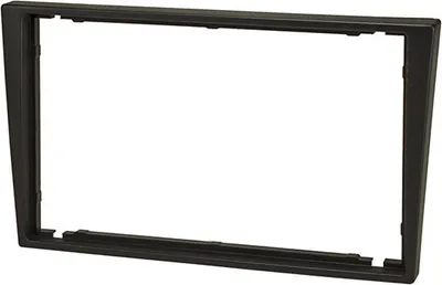 Produktbild von Audioproject A386 - Autoradio Radioblende 2 DIN für Opel Agila Astra Corsa C Combo Omega Vectra Meriva Vivaro Zafira Suzuki Ignis Wagon R schwarz