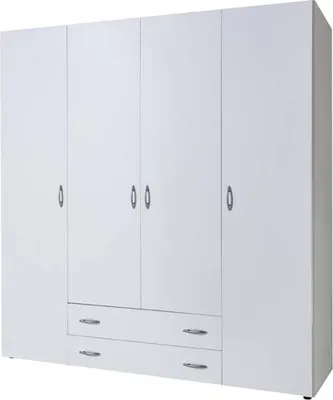 Produktbild von Kleiderschrank "Hamina IV" Weiß