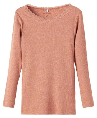 Productafbeelding van NAME IT Uni babybroek, model Nbnkab Noos, kleur Café Au Lait/Detail: Melange, maat 56 EU