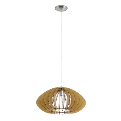 Produktbild von EGLO Cossano 2, Flexible Halterung, Ahornfarbe, Nickel, Holz, Stahl, Holz, Drinnen