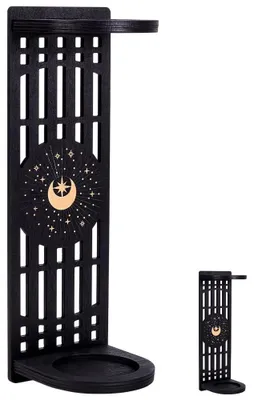 Image de Support mural pour sabre laser - Bois noir