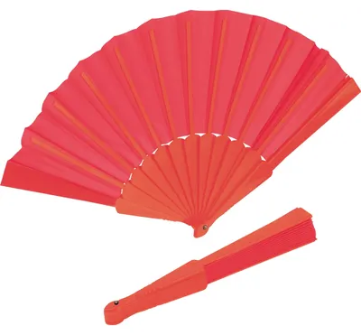 Produktbild von Aufklappbarer Fächer / Handfächer / Farbe: rot