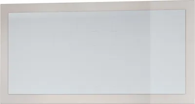 Produktbild von Vladon Spiegel Lima,  Germany, Wandspiegel mit Rahmen im modernen Stil, Sandgrau Hochglanz (110 x 52 cm)