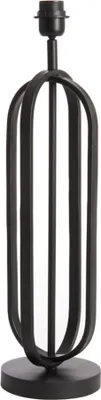 Produktbild von Light & Living - Lampenfüß Aster - Schwarz - Ø16cm