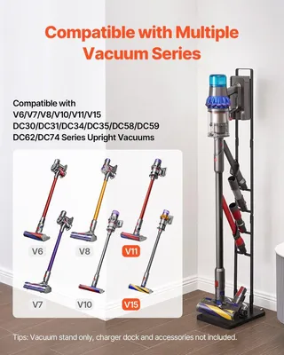 Produktbild von Staubsaugerhalterung für Dyson Multi-Modelle Aufbewahrungshalterung mit Rädern