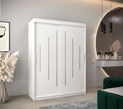 Obrázek produktu pro Šatní skříň ELENA - šířka 150 cm, bílá