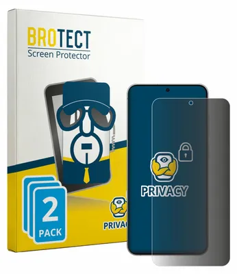 Produktbild von 2x BROTECT Sichtschutzfolie für Samsung Galaxy S26 FE Anti-Spy Privacy Sichtschutz Blickschutz Folie Blaulicht-Schutz