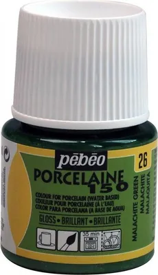 Obrázek produktu pro Pebeo Porcelaine 150, 45 ml, 26 malachitově zelená