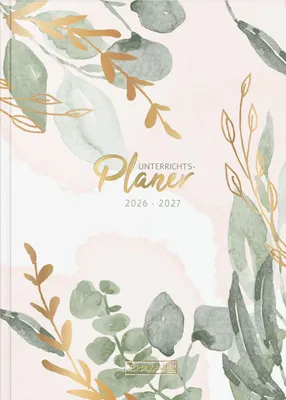 Produktbild von Termin- & Unterrichtsplaner 2026/2027 "Bloom" | A5, Papier