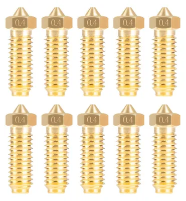 10er-Pack 0,4 mm Messingdüsen für Anycubic Kobra 3
