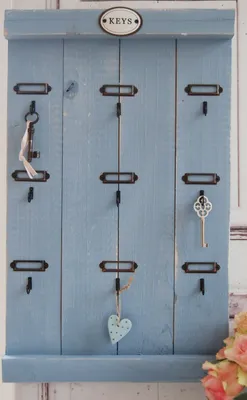 Produktbild von Landhaus Schlüsselbrett,Schlüsselkasten BEN Shabby antique chic Handgefertigt