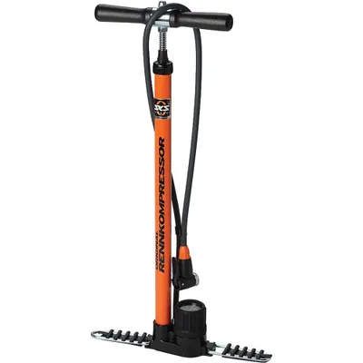 Obrázok produktu pre SKS 10062, Šliapacia pumpička, Bicykel, Čierna, Oranžová, Držadlo v tvare T, 16 bar, 650 mm