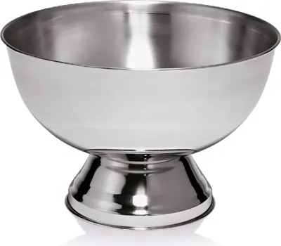 Image de Seau à champagne 8,5 l, acier au nickel-chrome argent Seau à bouteilles