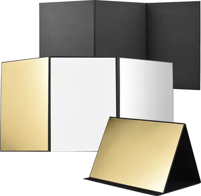 Produktbild von 3-in-1-Multifunktions-Fotoreflektor-Karton, faltbare Fotografie-Reflektor-Diffusorplatte