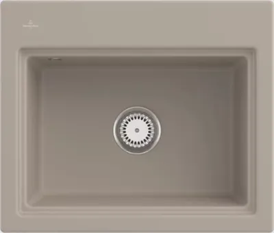 Produktbild von Villeroy & Boch Keramikspüle 336A01AM, Subway Style 60 S Einbauspüle - inkl.