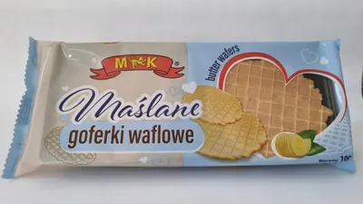 Zdjęcie produktu dla Maślane Goferki Waflowe 100G Mk