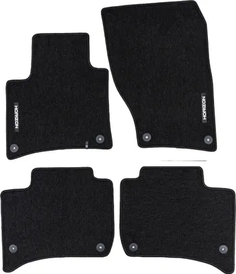 Immagine prodotto di Tappetini Velours per VW Touareg II 2010-18 tappetini auto in moquette nero 4 pz