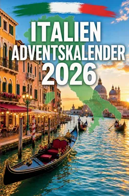 Produktbild von Adventskalender mit 24 italienischen Entdeckungen und 4 authentischen Rezepten