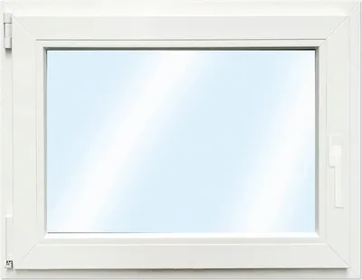 Produktbild von ARON Basic+ Kunststofffenster 1 Flügelig (Dreh-Kipp) 90x65 cm RAL 9016 verkehrsweiß DIN Links (Förderfähig)