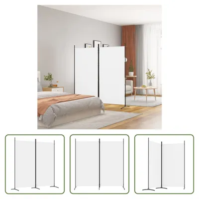 Image de The Living Store 2-pc. Screen White 175x180 cm tissu