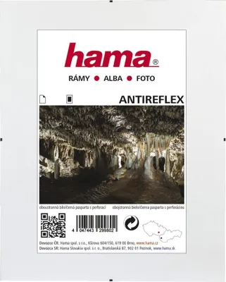 Obrázok produktu pre Hama Clip-Fix, antireflexné sklo, 50 x 60 cm