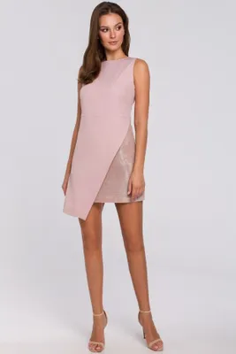 Produktbild von Makover Minikleid für Frauen Sebilinda K014 dunkelpink XL