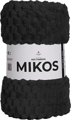 Produktbild von MIKOS Dekodecke - schwarz - 160x200 cm