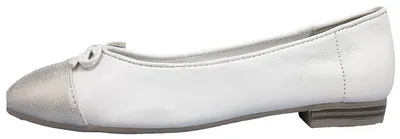 Produktbild von Jana Damenschuhe Halbschuhe Slipper Ballerina Weiß Freizeit, Schuhgröße:38 EU