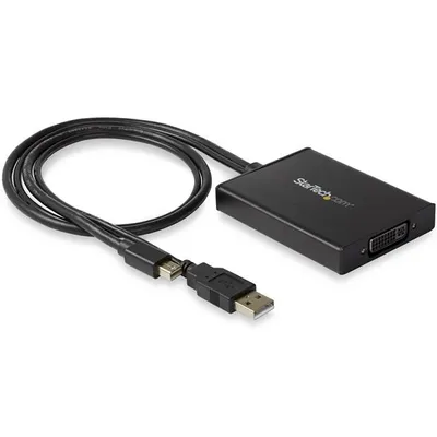 Immagine prodotto di Adattatore da Mini DisplayPort a DVI Startech MDP2DVID2 WQXGA