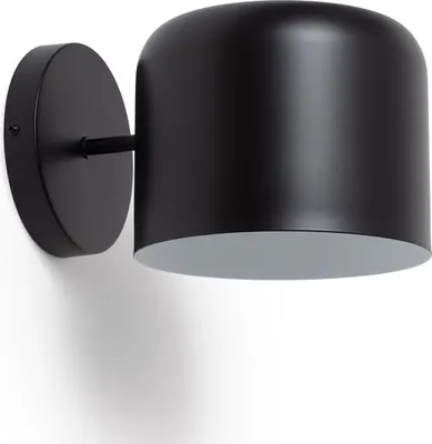 Produktbild von Wandleuchte aus Metall Bedourie Schwarz