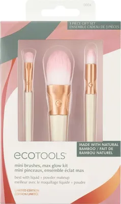 Produktbild von Set mit Schminkbürsten Ecotools Ready Glow Limitierte Auflage 3 Stücke