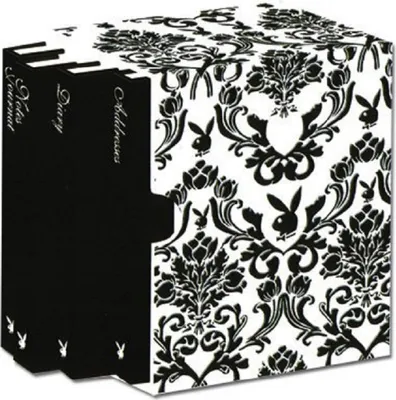 Produktbild von Playboy Notebook Set Flocked 4 Verschiedene Bücher