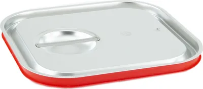 Immagine prodotto di Coperchio GN Gastronorm 2/3 con anello in silicone in acciaio inox GVK ECO