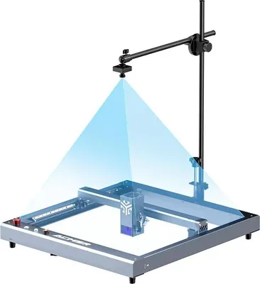 Image de Graveur laser, haute précision, compatibilité avec de nombreux matériaux, caméra A500, 6W, prise EU