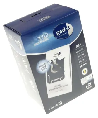 Produktbild von S-bag E201M Staubbeutel Mega Pack 12 Stück Long Performance Staubsaugerzubehör