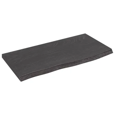 Zdjęcie produktu dla vidaXL Umywalka blat ciemnobrązowy 60x30x2 cm lite drewno impregnowane