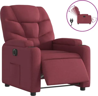 Obrázek produktu pro vidaXL Relaxační křeslo Electric Vínově červená látka
