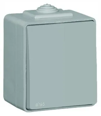 Produktbild von Efapel 48051 KCZ Kreuzschalter Aufputz IP65 Grau
