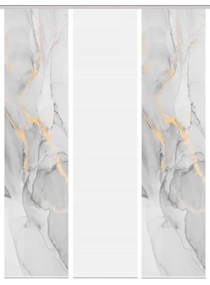 Produktbild von MARMOSA Schiebegardine, halbtransparent, Bambusoptik, 260x60 cm