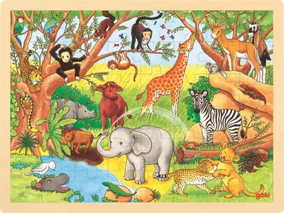 Obrázok produktu pre Inkrustácia puzzle Afrika